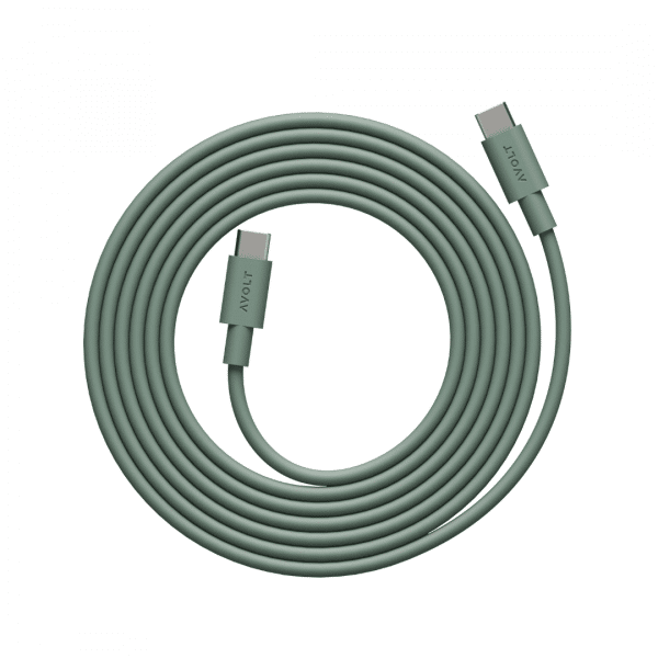 CÂBLE USB-C couleur vert