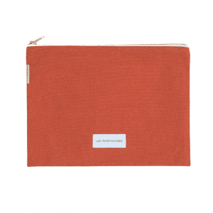 Grande pochette orange