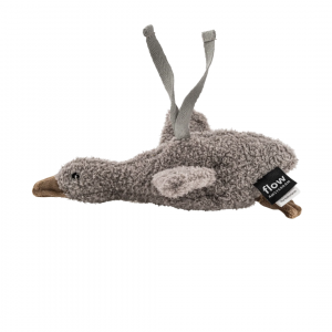 PELUCHE SONORE DE VOYAGE oie gris