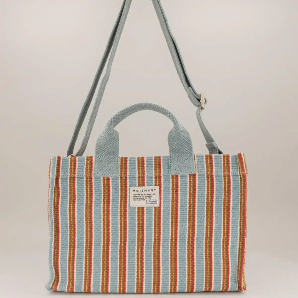 Sac mini cabas couleur bleu ciel