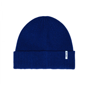 BONNET LAINE couleur bleu