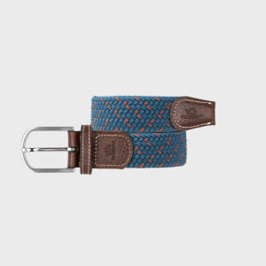 CEINTURE TRESSÉE couleur bleu électrique