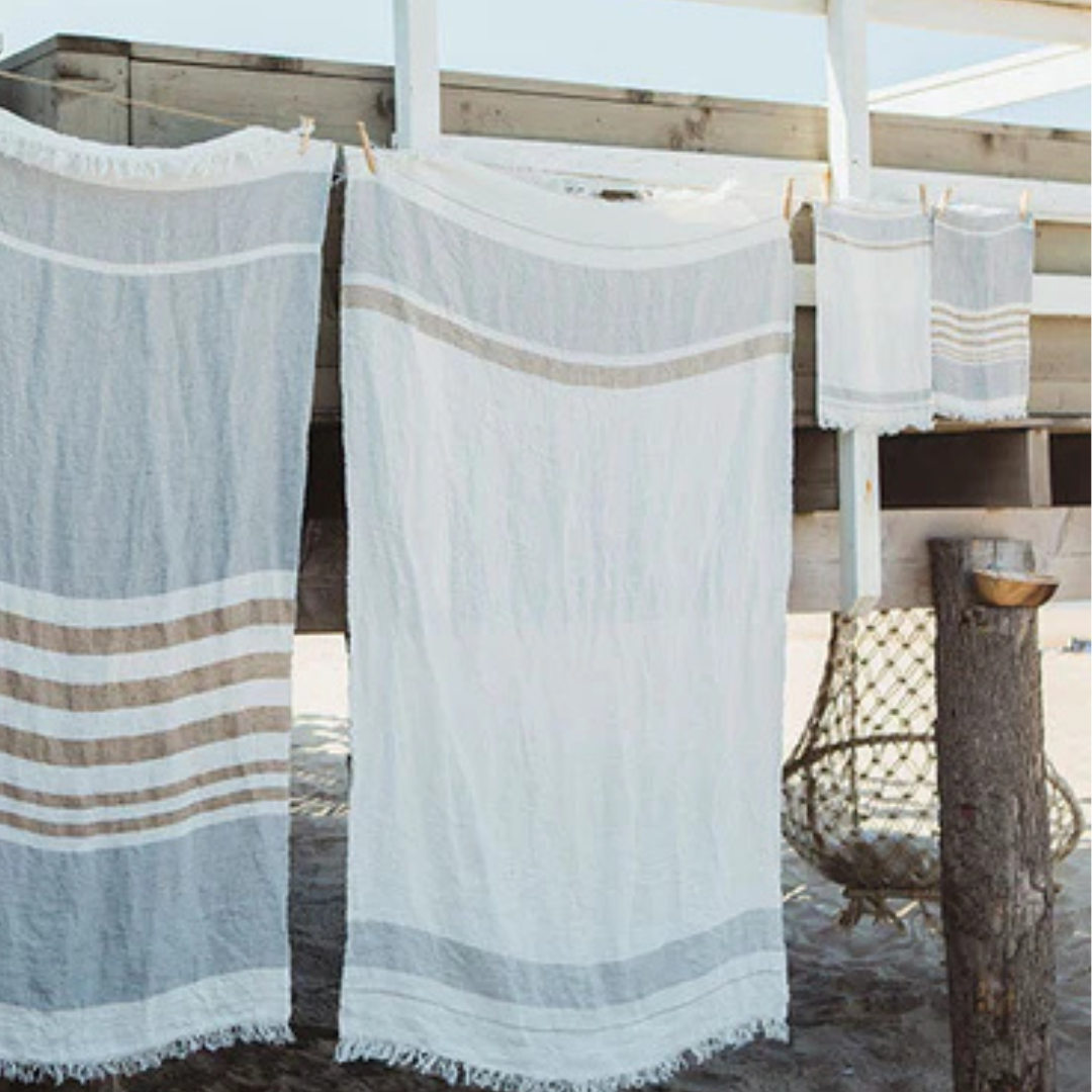 Plaid oyster & Ash stripe – Image 3