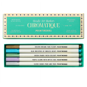 Marqueurs métallique de printworks destiné a ceux qui aiment faire des créations unique - Family Store