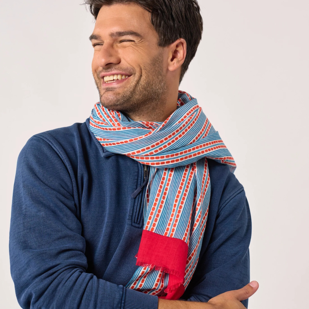 Foulards pour homme ou femme 100% coton de la marque française Billybelt- Family Store